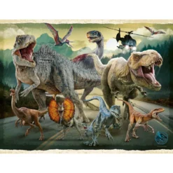 jurassic world - puzzle 200 pezzi xxl