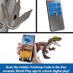 jurassic world: rebirth - rumble n rampage - distortus rex