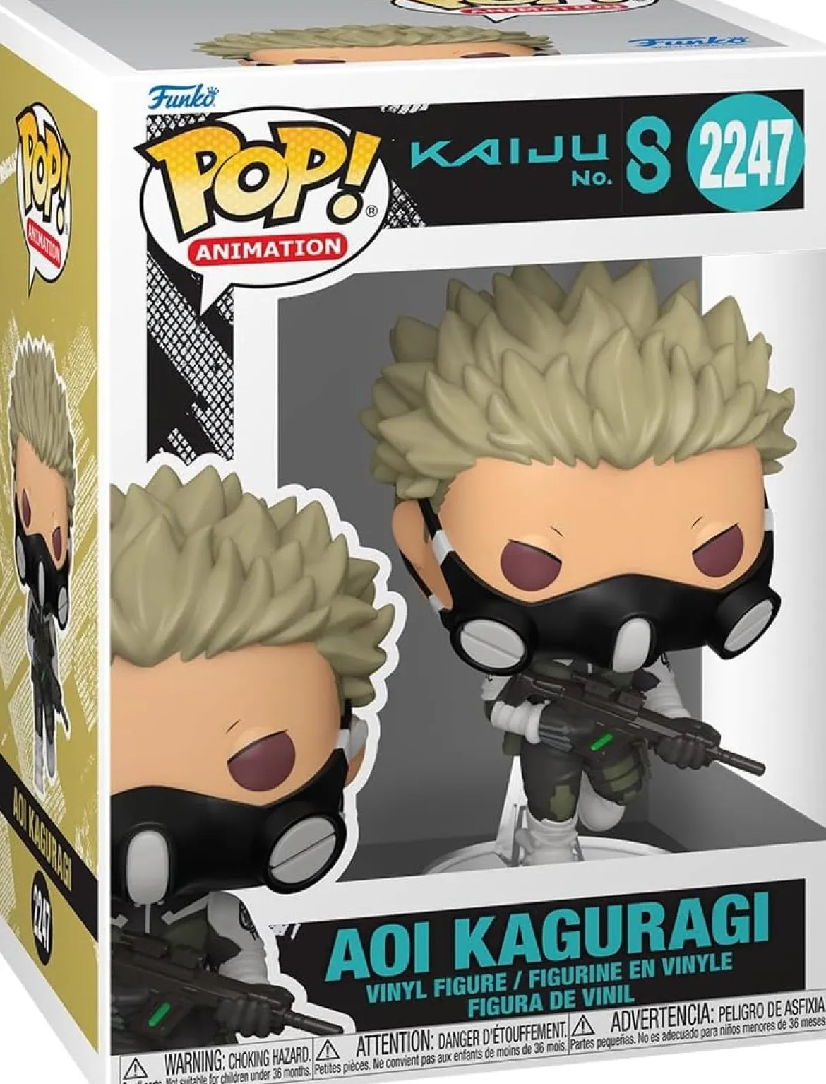 kaiju no.8 - aoi kaguragi 9cm - funko pop! 2247