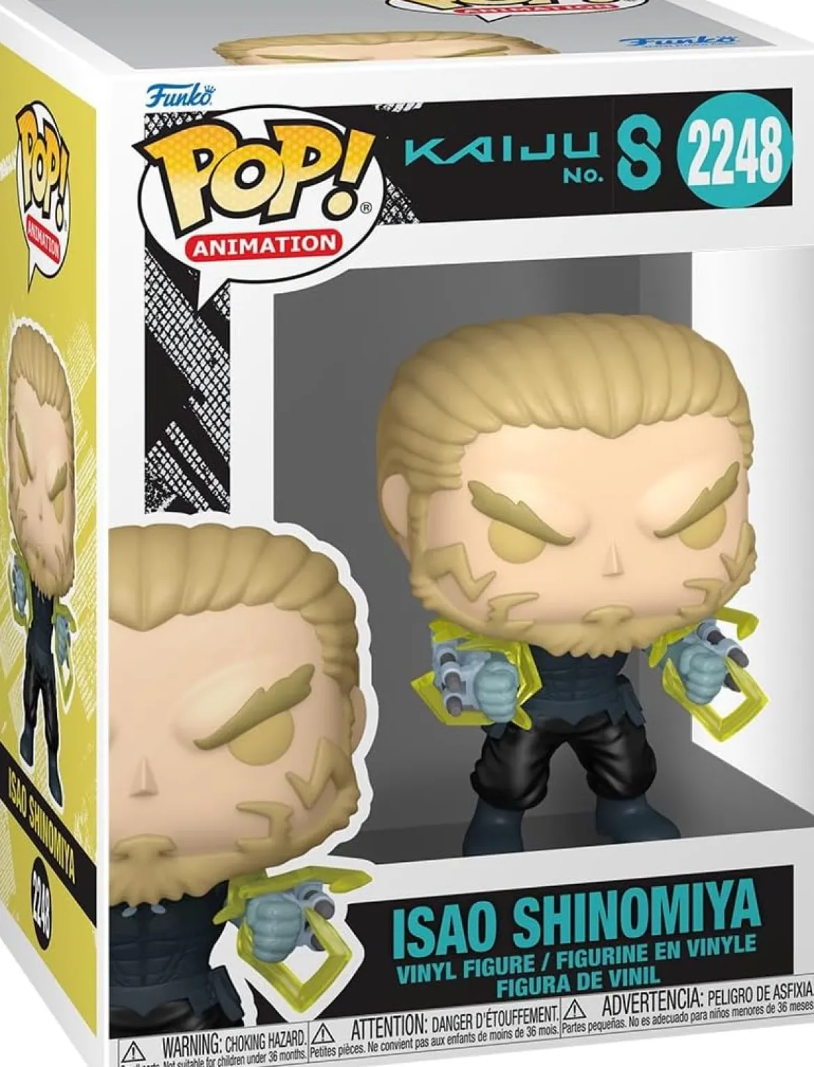 kaiju no.8 - isao shinomiya 9cm - funko pop! 2248
