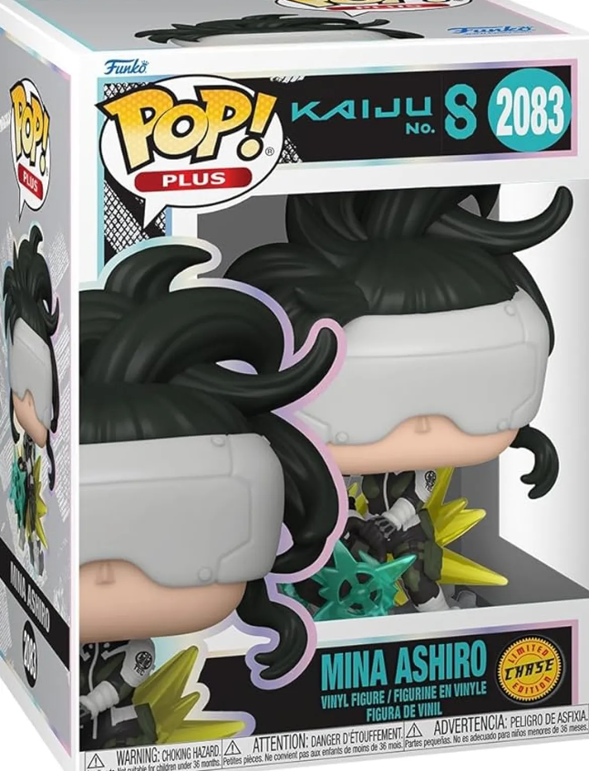 kaiju no8 - mina ashiro 9cm - funko pop! 2083 chase