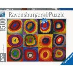 kandinsky: studio sul colore - puzzle 1500 pezzi