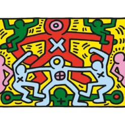 keith haring - novo art series - puzzle 1000 pezzi