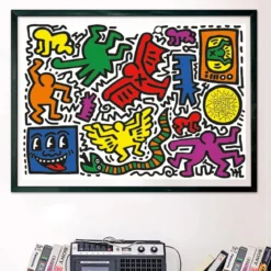 keith haring 2 - novo art series - puzzle 1000 pezzi