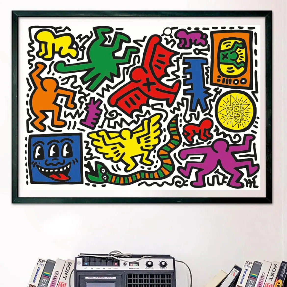 keith haring 2 - novo art series - puzzle 1000 pezzi