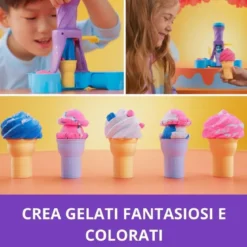 kinetic sand - playset gelateria colorata