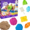 kinetic sand - set 3 castelli in 1