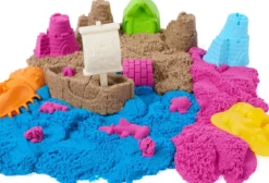 kinetic sand - set 3 castelli in 1