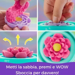 kinetic sand - squish blossom 227g