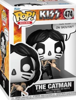 kiss - the catman (r&r all night) 9cm - funko pop! 474