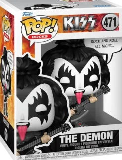 kiss - the demon (r&r all night) 9cm - funko pop! 471