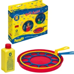 kit multibolla con 250ml di liquido per bolle