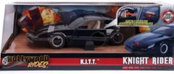 k.i.t.t. supercar - pontiac trans del 1982 - 1:24 die cast con luci
