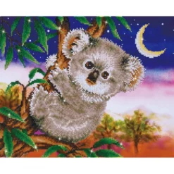 koala snack - diamond dotz intermediate dd7.012 48x37cm