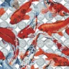 koi mosaic - diamond dotz intermediate dd9.051 41x41cm