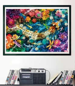 koi river - puzzle 1000 pezzi