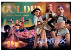 kpop demon hunters - golden - puzzle 1000 pezzi