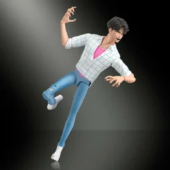 kpop demon hunters - jinu - action figure 15cm