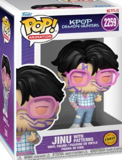 kpop demon hunters - jinu 9cm - funko pop! 2259 chase