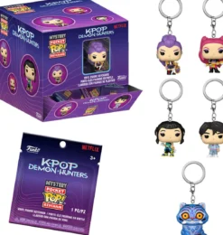 kpop demon hunters - mystery pop keychain