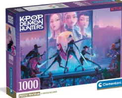 kpop demon hunters - puzzle 1000 pezzi