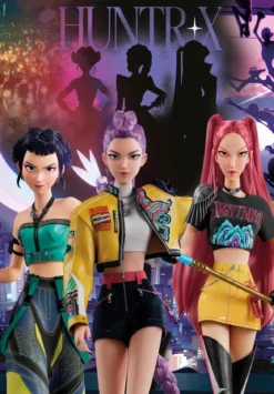 kpop demon hunters - puzzle 500 pezzi