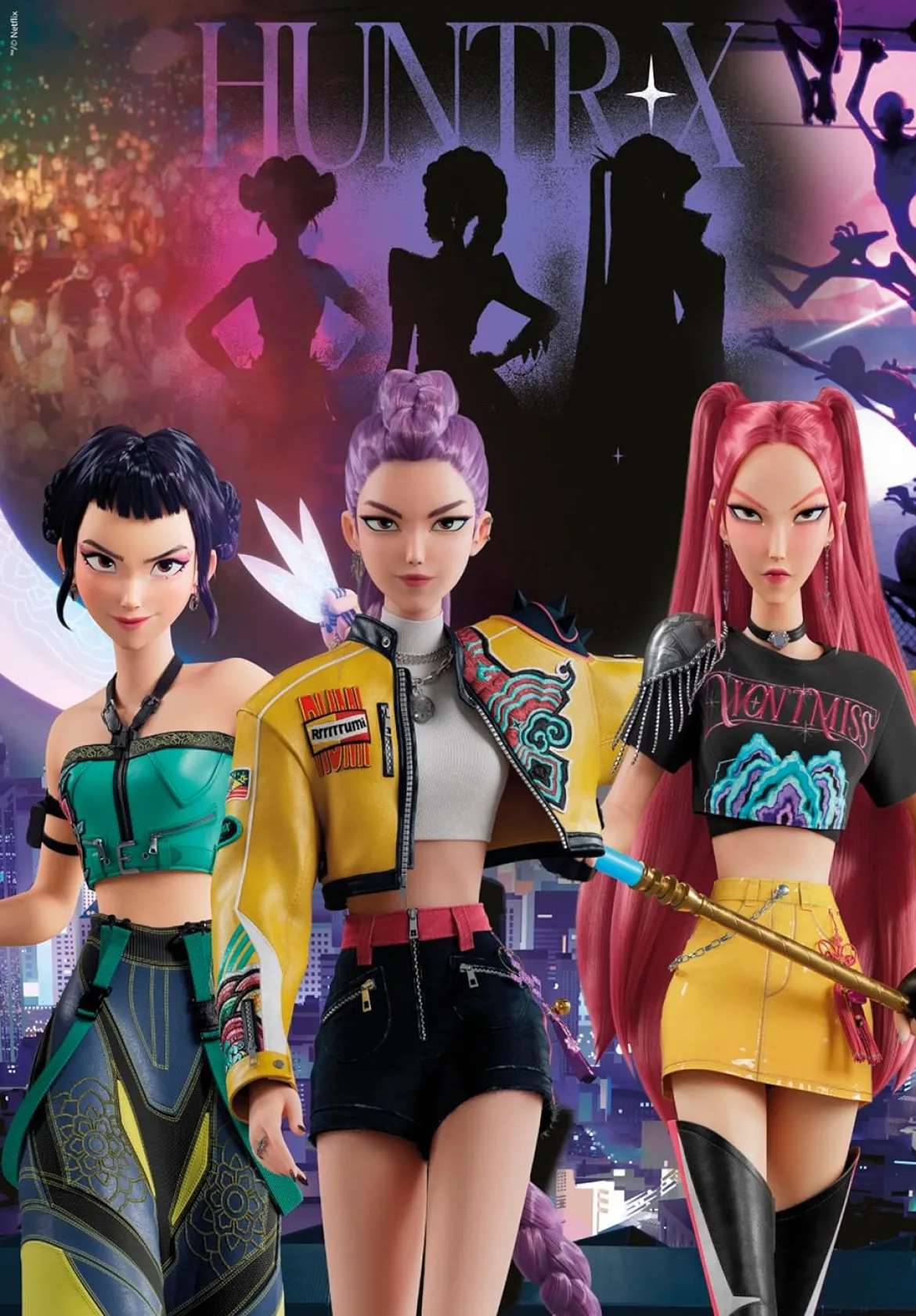 kpop demon hunters - puzzle 500 pezzi