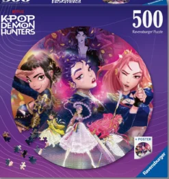 k-pop demon hunters - puzzle 500 pezzi