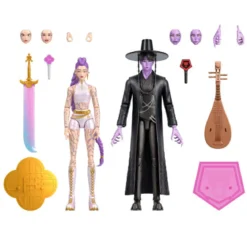kpop demon hunters - scena finale rumi e jinu - 2 fashion doll 15cm