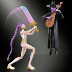 kpop demon hunters - scena finale rumi e jinu - 2 fashion doll 15cm