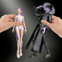 kpop demon hunters - scena finale rumi e jinu - 2 fashion doll 15cm