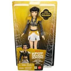 kpop demon hunters - zoey singing doll - fashion doll 30cm