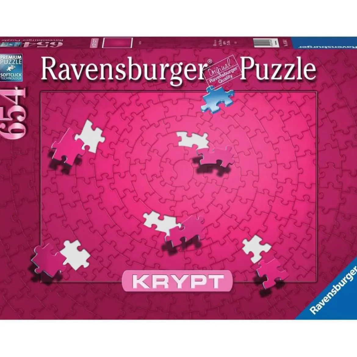 krypt pink - puzzle 654 pezzi