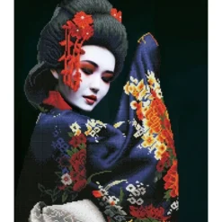 kyoto beauty - diamond dotz intermediate dd10.043 50x60cm