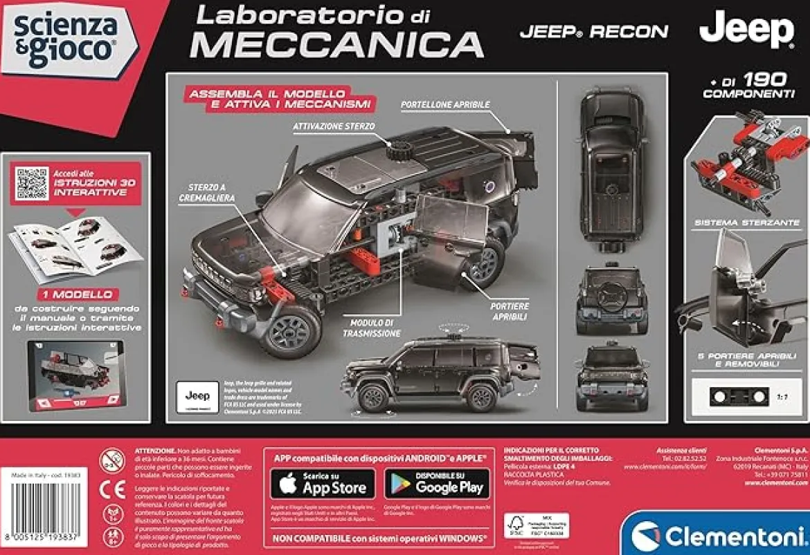 laboratorio di meccanica - jeep recon