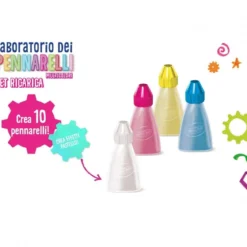 laboratorio di pennarelli multicolori - set ricarica