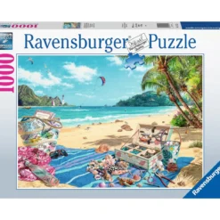 la collezione di conchiglie - puzzle 1000 pezzi