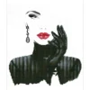 lady in black - diamond dotz intermediate dd10.022 42x52cm