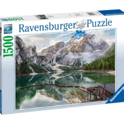 lago di braies - puzzle 1500 pezzi