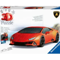 lamborghini huracan evo - puzzle 3d 108 pezzi