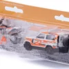 land rover defender con ktm motorbike