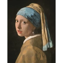 la ragazza con l'orecchino di perla - puzzle 1000 pezzi museum collection