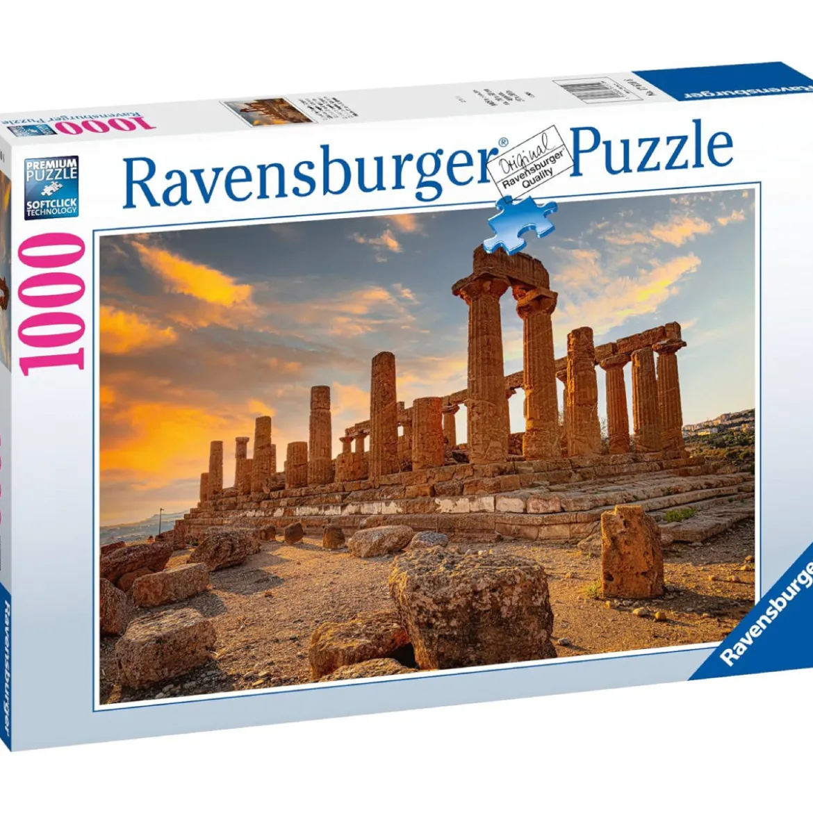 la valle dei templi, argrigento - puzzle 1000 pezzi