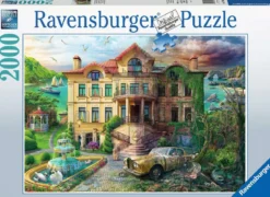 la villa attraverso i secoli - puzzle 2000 pezzi