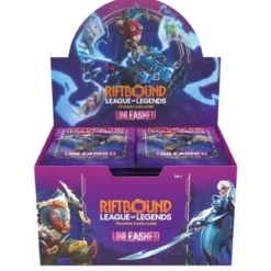 league of legends - riftbound: unleashed - booster display - 24 bustine (eng)