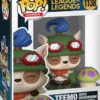 league of legends - teemo with mushroom 9cm - funko pop! 1138