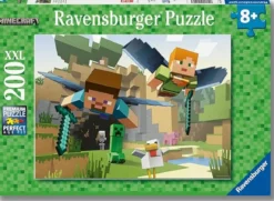 le avventure di minecraft - puzzle 200 xxl