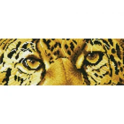 leopard spy - diamond dotz intermediate dd5.028 42x15cm