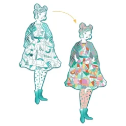 les demoiselles - rebekka e le sue amiche - disegni da colorare