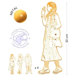 les demoiselles - scout e le sue amiche - disegni da colorare